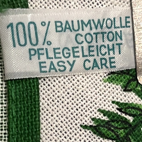 Colorful Christmas Table Runner Candles, Bows, Ornaments Pine Boughs/Cones Stars - Picture 10 of 16